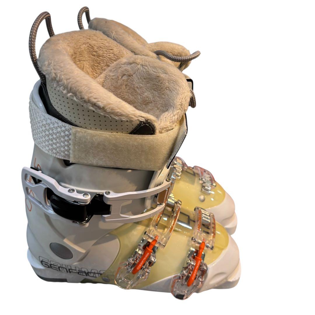 レディースショートスキーセット　ファンスキー　Salomon 24-24.5cm