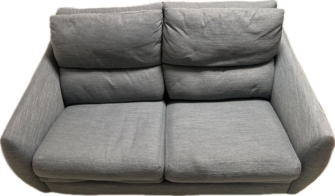 ニトリ 2P ソファ Nポケット ターコイズブルー