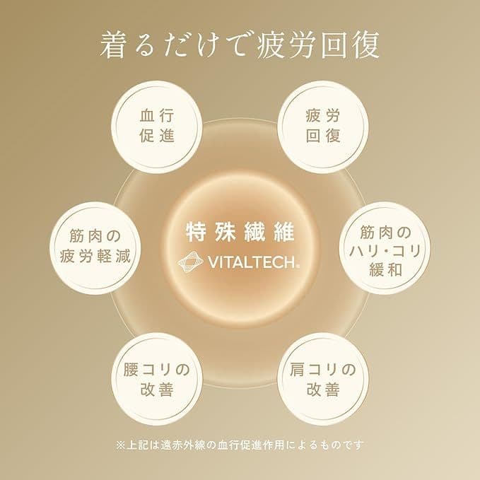 Refa リカバリー ウェア バイタルテックモイストスムース M ピンク
