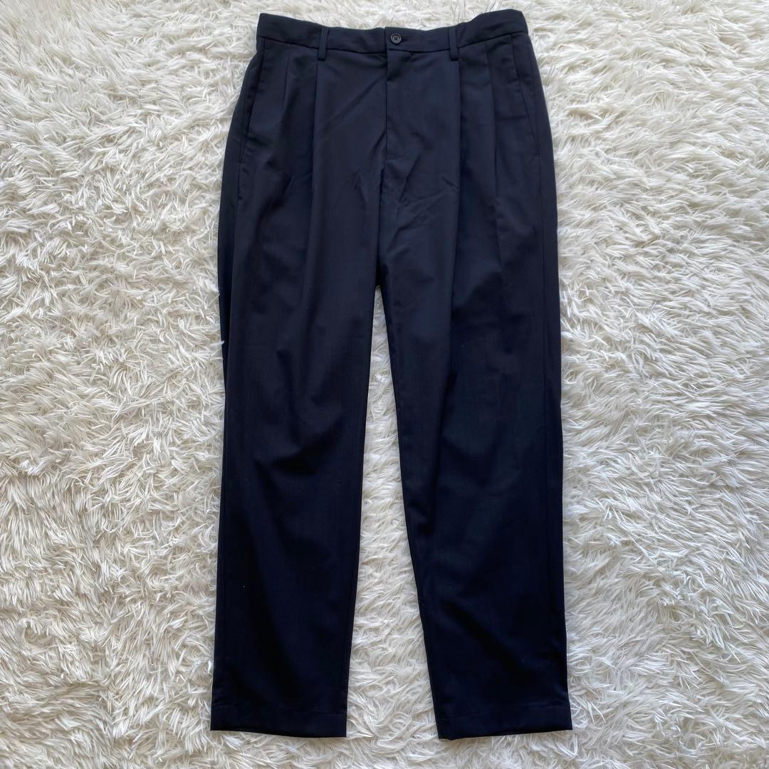 グリーンレーベルリラクシング ノーカラー セットアップ パンツスーツ M