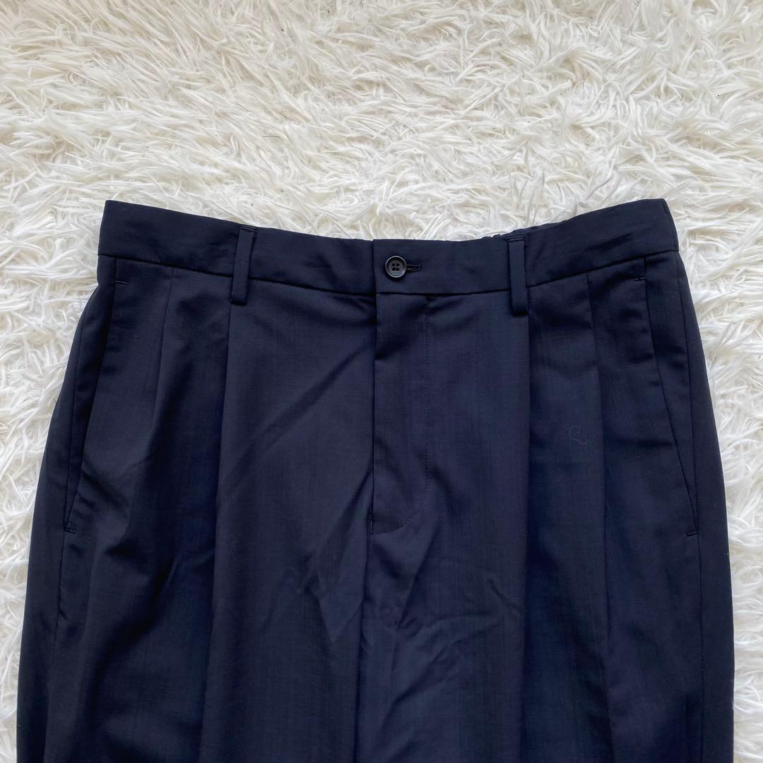 グリーンレーベルリラクシング ノーカラー セットアップ パンツスーツ M