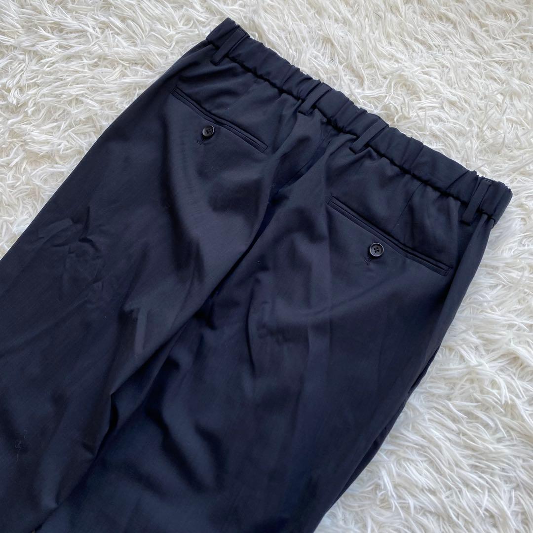 グリーンレーベルリラクシング ノーカラー セットアップ パンツスーツ M