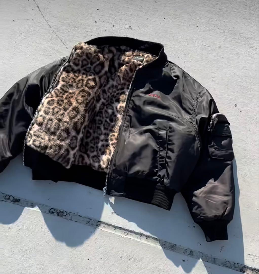 Mサイズ　9/S PROJECT MA-1 - BLACK