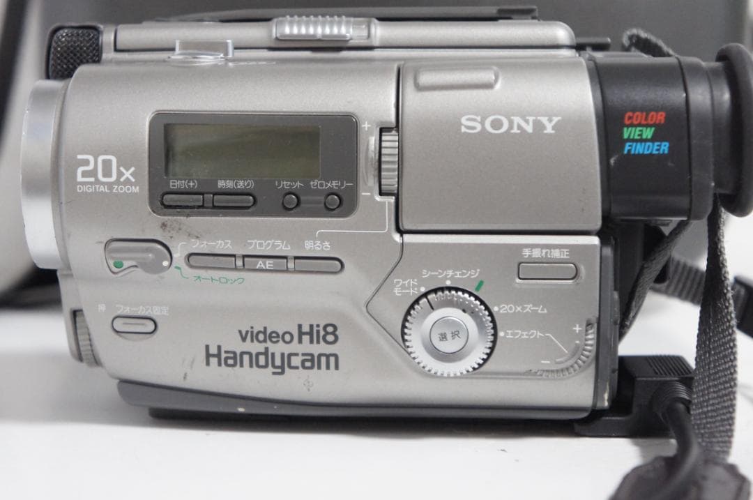 【動作品】SONY CCD TR2 Hi8ビデオカメラ 8mm 603