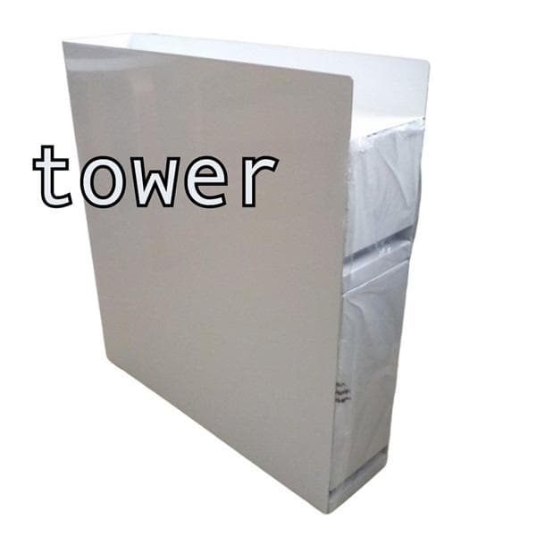 Y 新品 山崎実業 tower 隠せる調味料ラック 2段 キッチン 収納 S