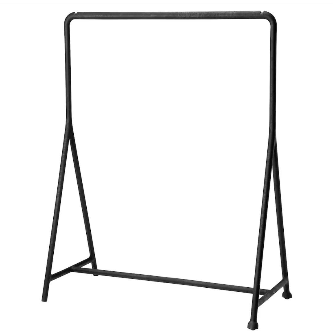 【期間限定】什器　タイリッシュハンガーラック　ブラック