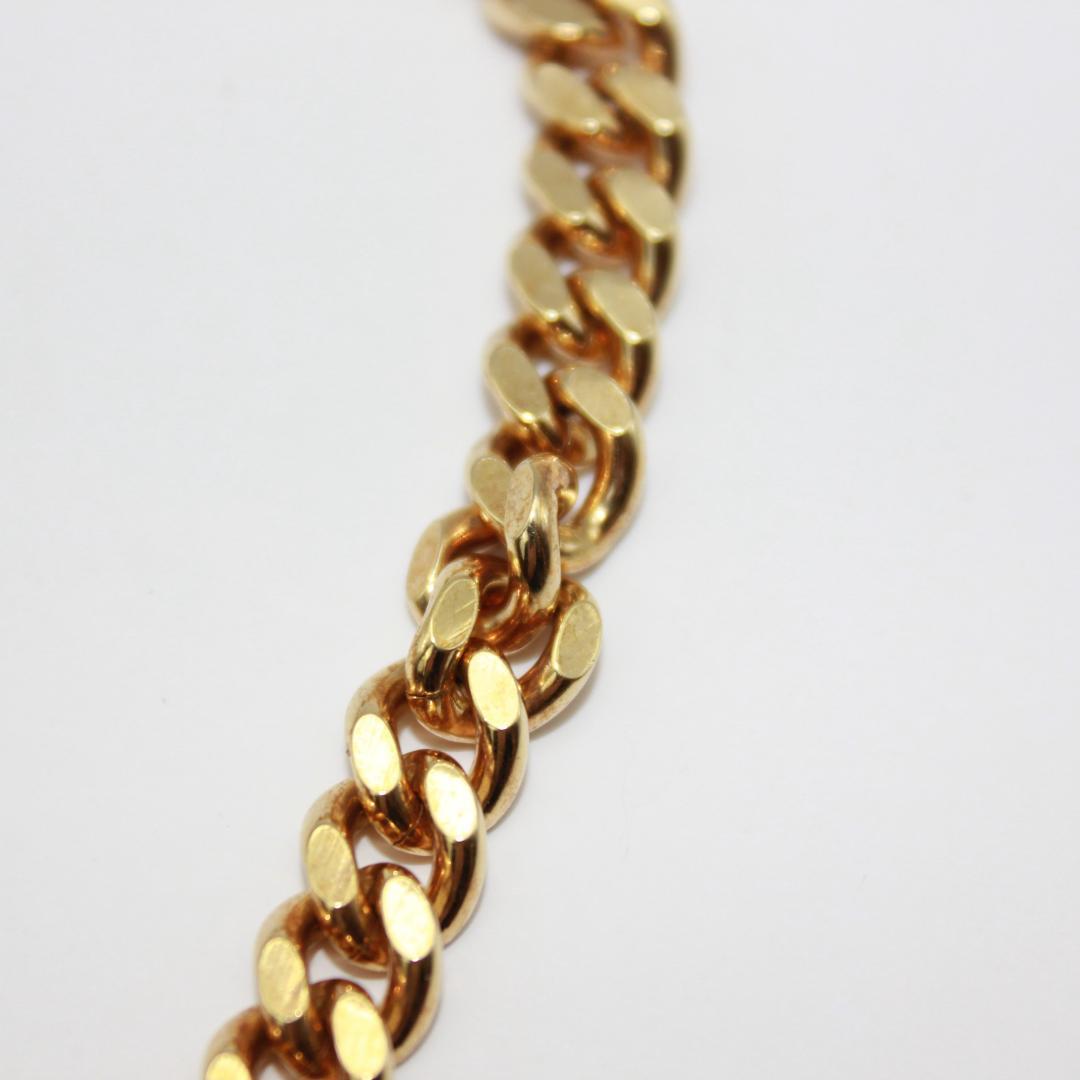 美品 Christian Diorディオール ロゴ ゴールド ブレスレット