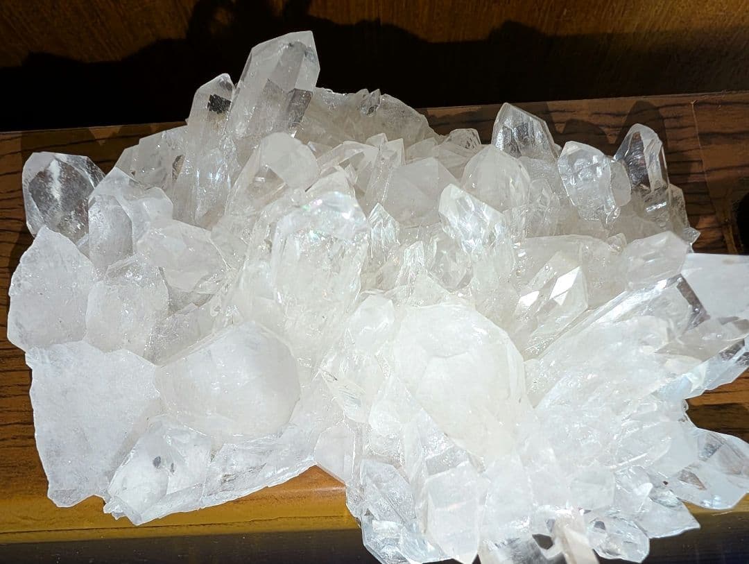 ◆超強いパワーヒマラヤ産天然水晶クラスター　24時間以内に発送