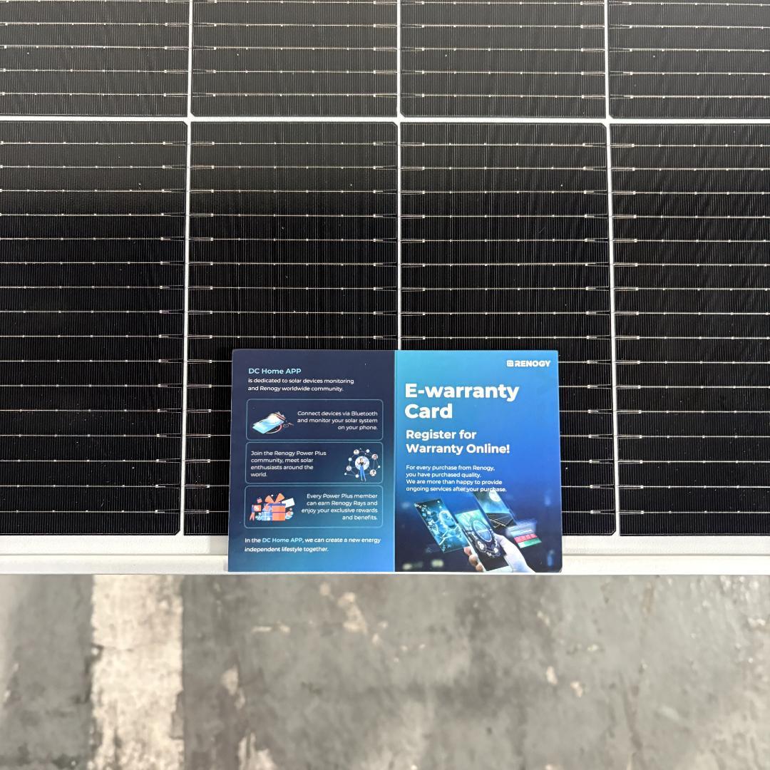 Renogy 200W 24V ソーラーパネル N型電池25%高効率 16BB