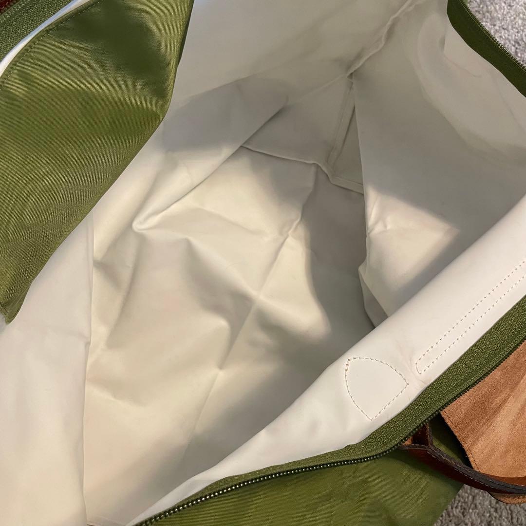 美品＜ロンシャン＞ルプリアージュ トート XL 大容量 トラベルバッグ