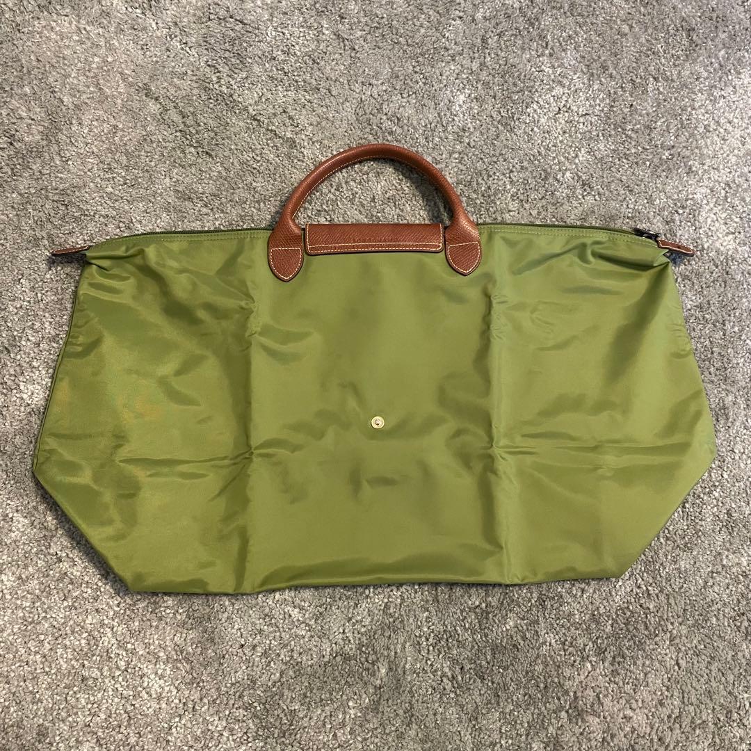 美品＜ロンシャン＞ルプリアージュ トート XL 大容量 トラベルバッグ