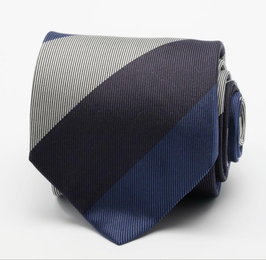 FRANCO BIANCHI ストライプ ネクタイ