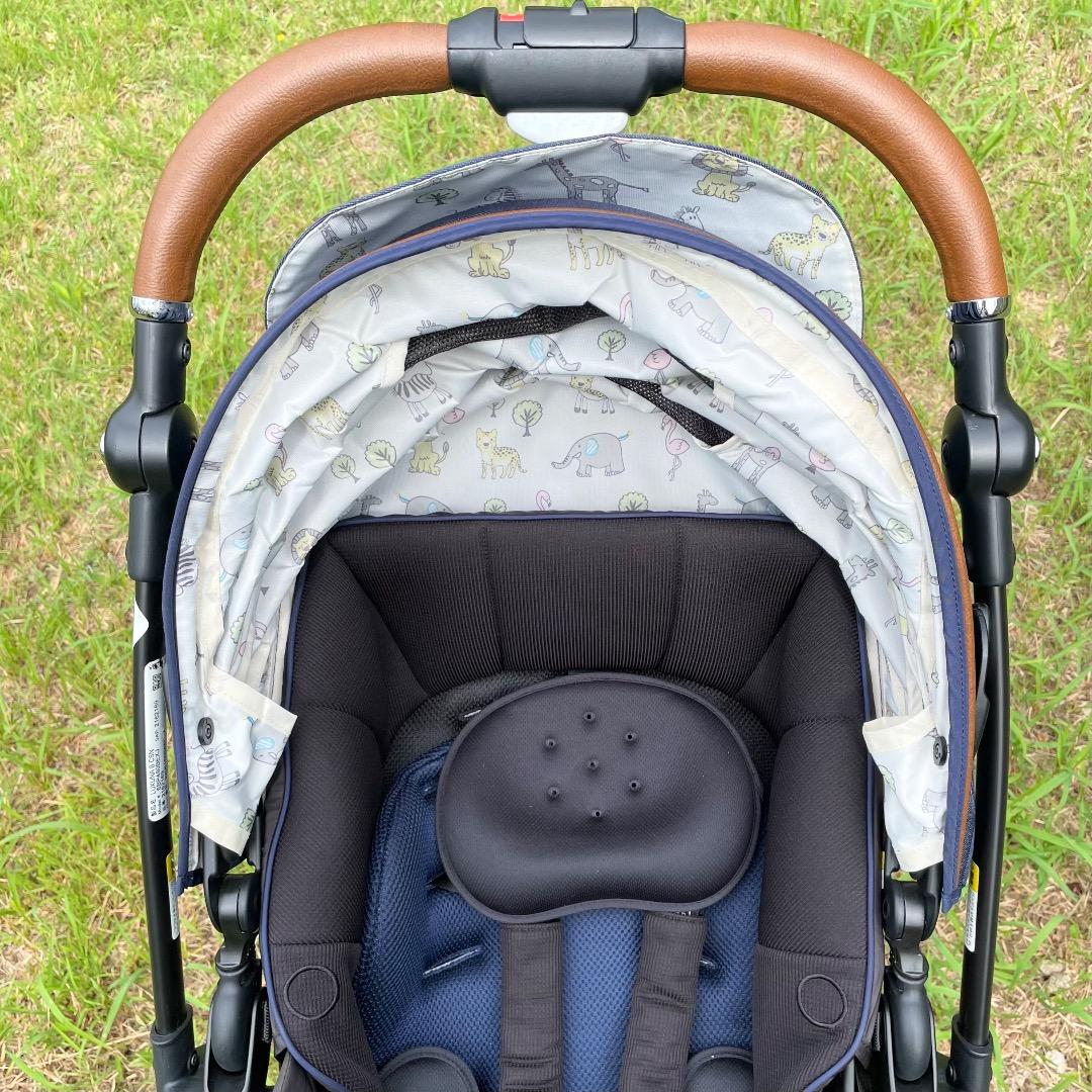 極美品♪ アップリカ ベビーカー ラクーナビッテ クッション アニマル 2022