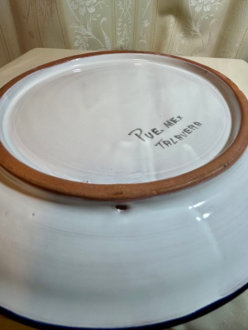 メキシコ　タラベラ焼き　大皿5 ワカモレボウル3ケ　4個セット