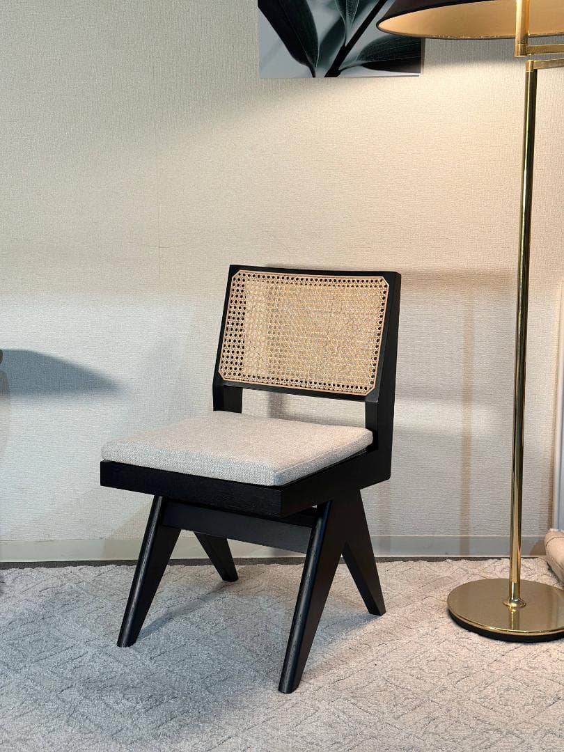 美品■カッシーナ■055キャピトル コンプレックス チェア　ピエール・ジャンヌレ