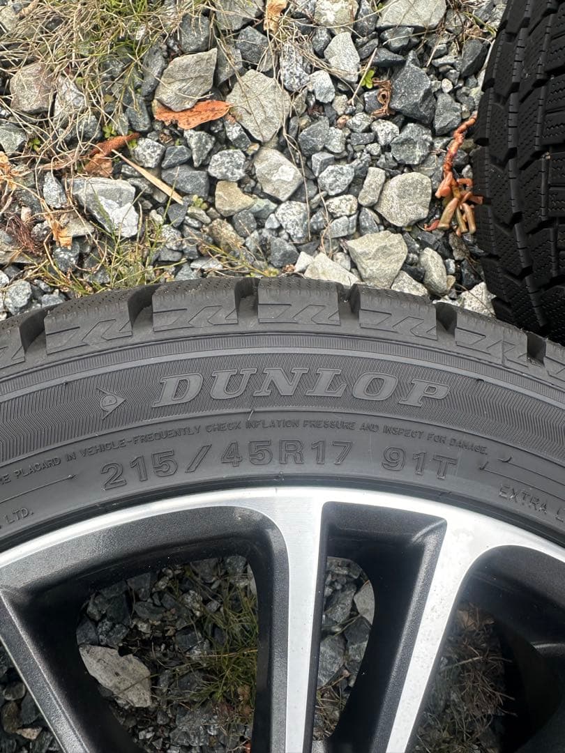 86 純正 ホイール 24年製 スタッドレスタイヤ　プリウス