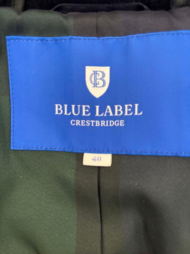 BLUE LABEL CRESTBRIDGE ダッフルコート 40 ネイビー