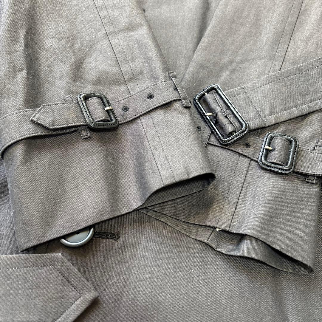 未使用級！バーバリーズ トレンチコート 【希少色】メンズ　ノバチェック(L)