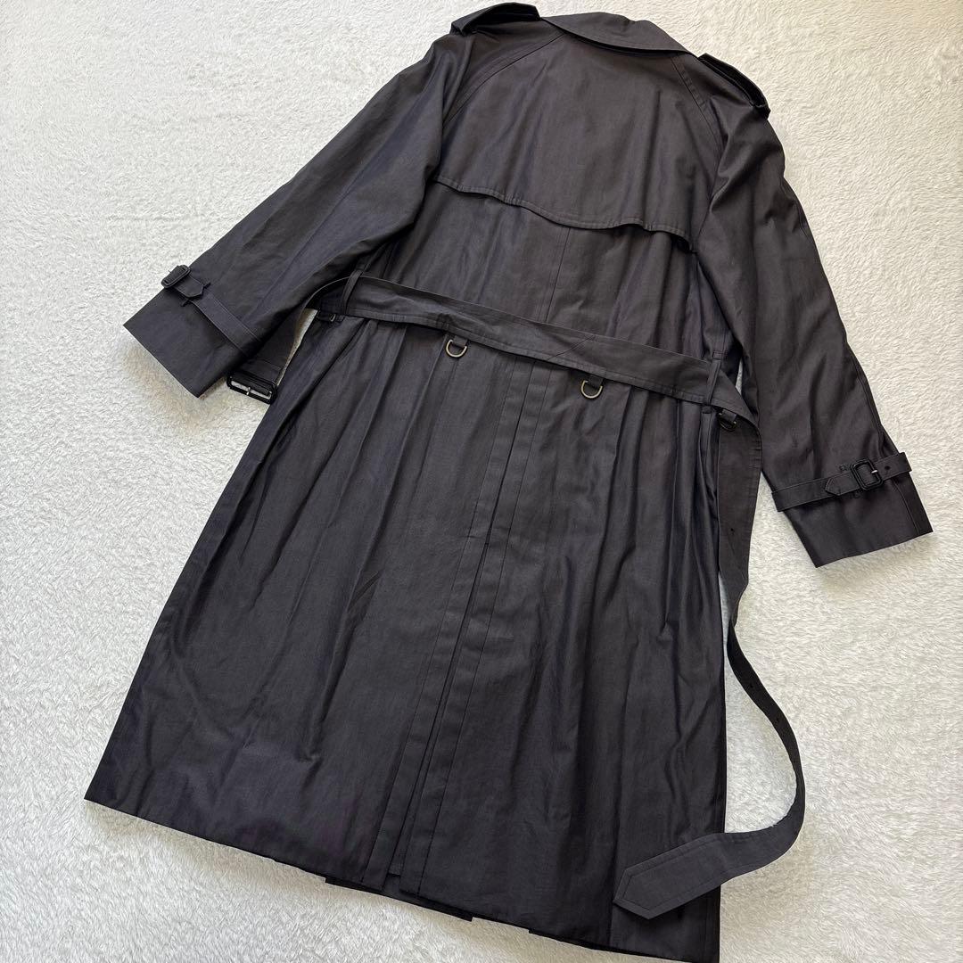 未使用級！バーバリーズ トレンチコート 【希少色】メンズ　ノバチェック(L)