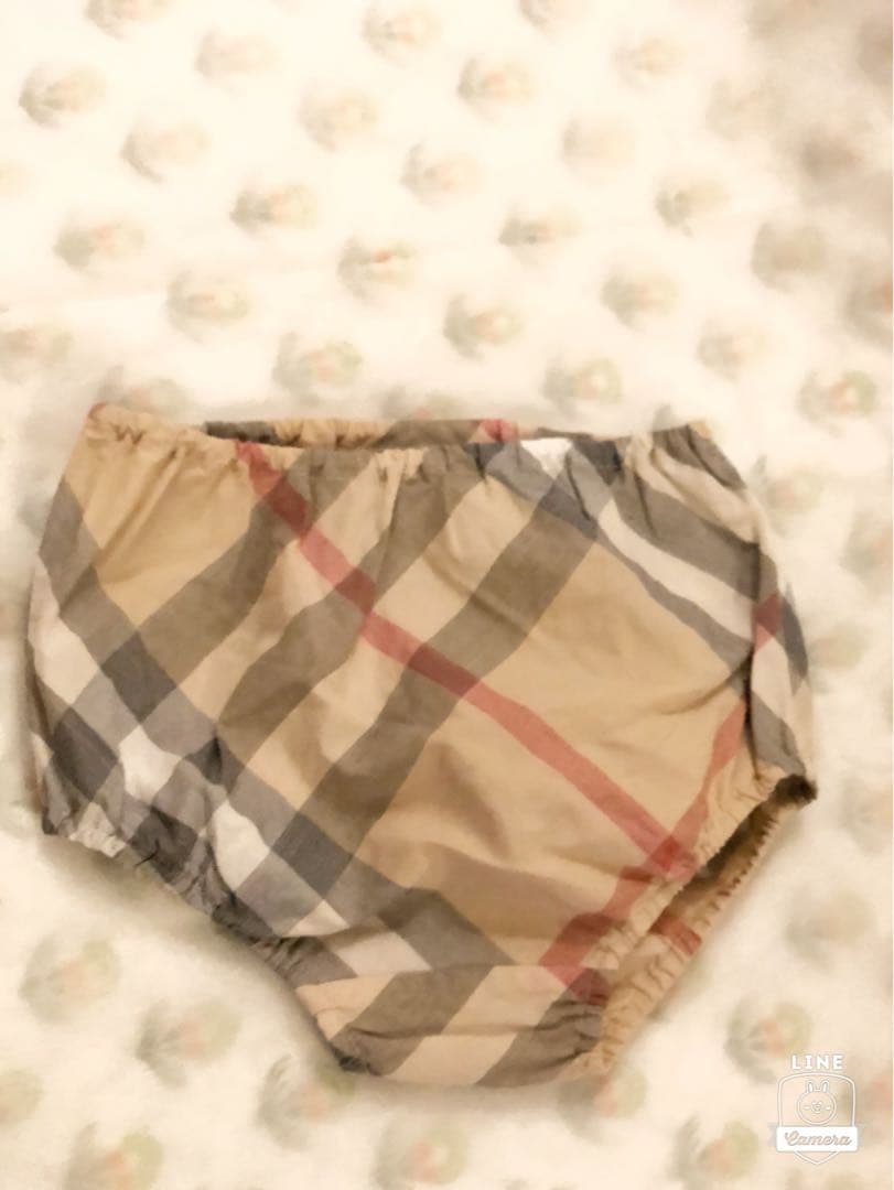 約2.8万美品本物バーバリーBurberry上質コットンチェック柄ワンピース