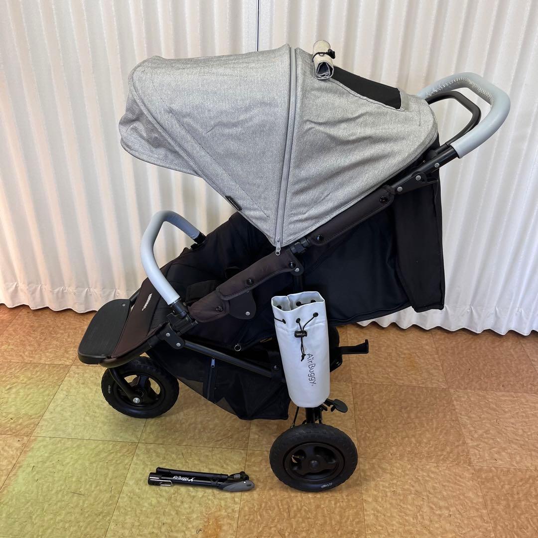 除菌洗浄済　エアバギーココ　プレミア　ミックスツイード　AirBuggy