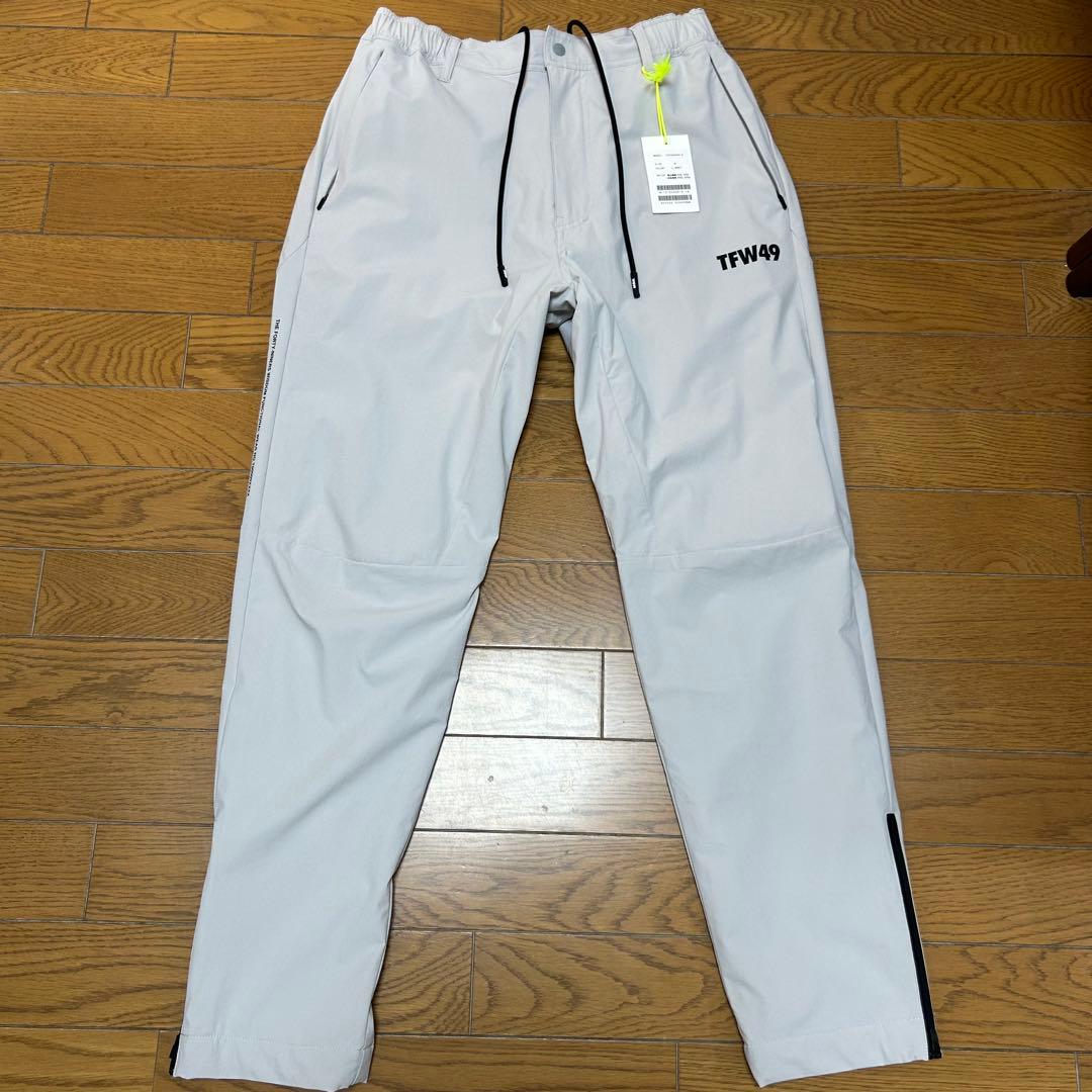 【新品】　TFW49 OCTA ZIP PANTS ライトグレー