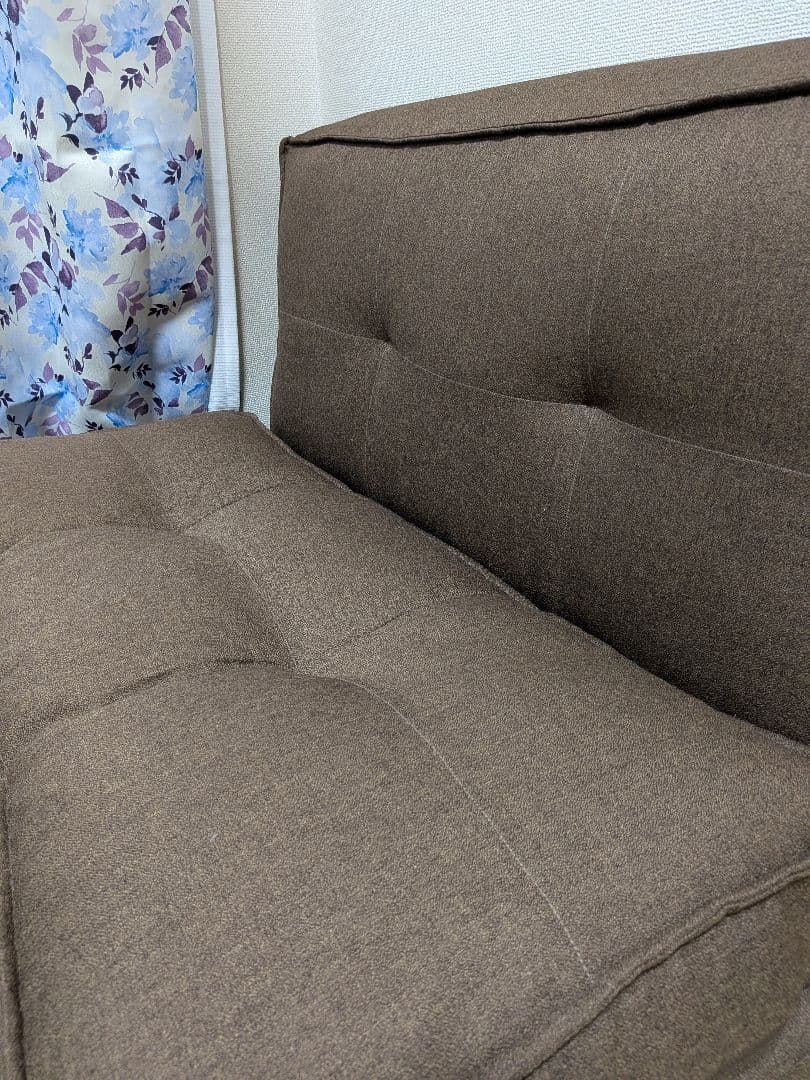 めぐ様用　ニトリ　ローソファーベッド　二人掛け　美品