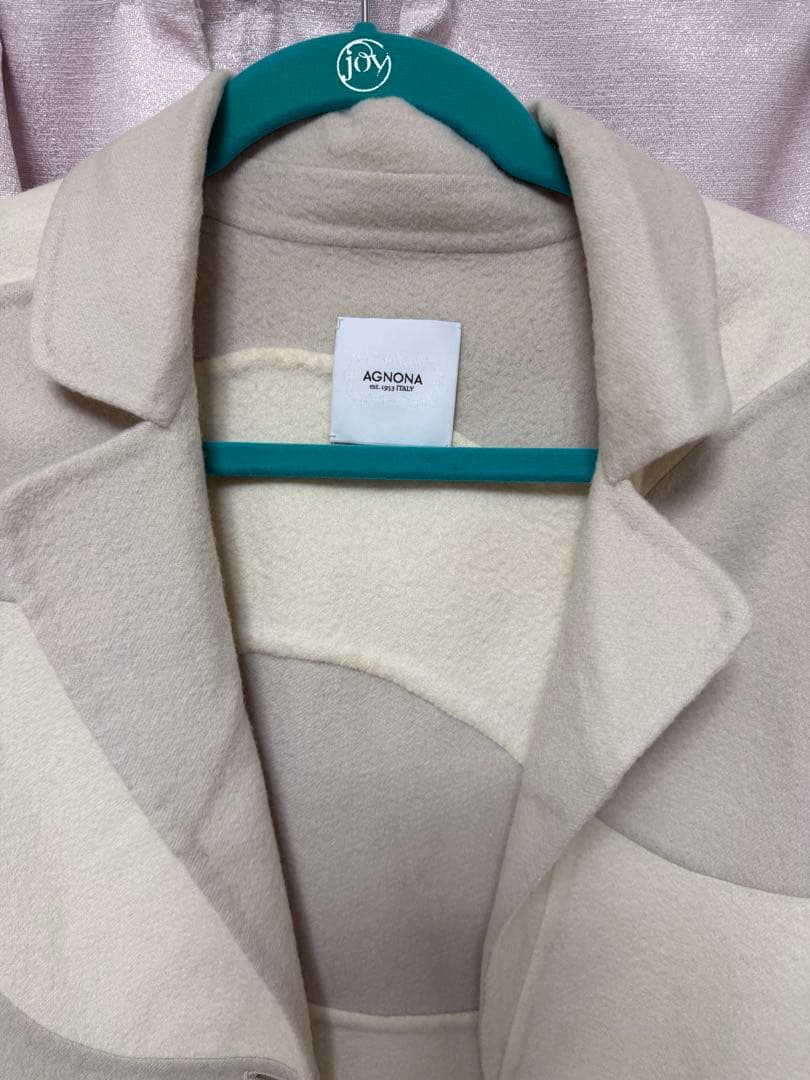 発*す様 AGNONA 100%カシミヤ ロングコート イタリア製 美品