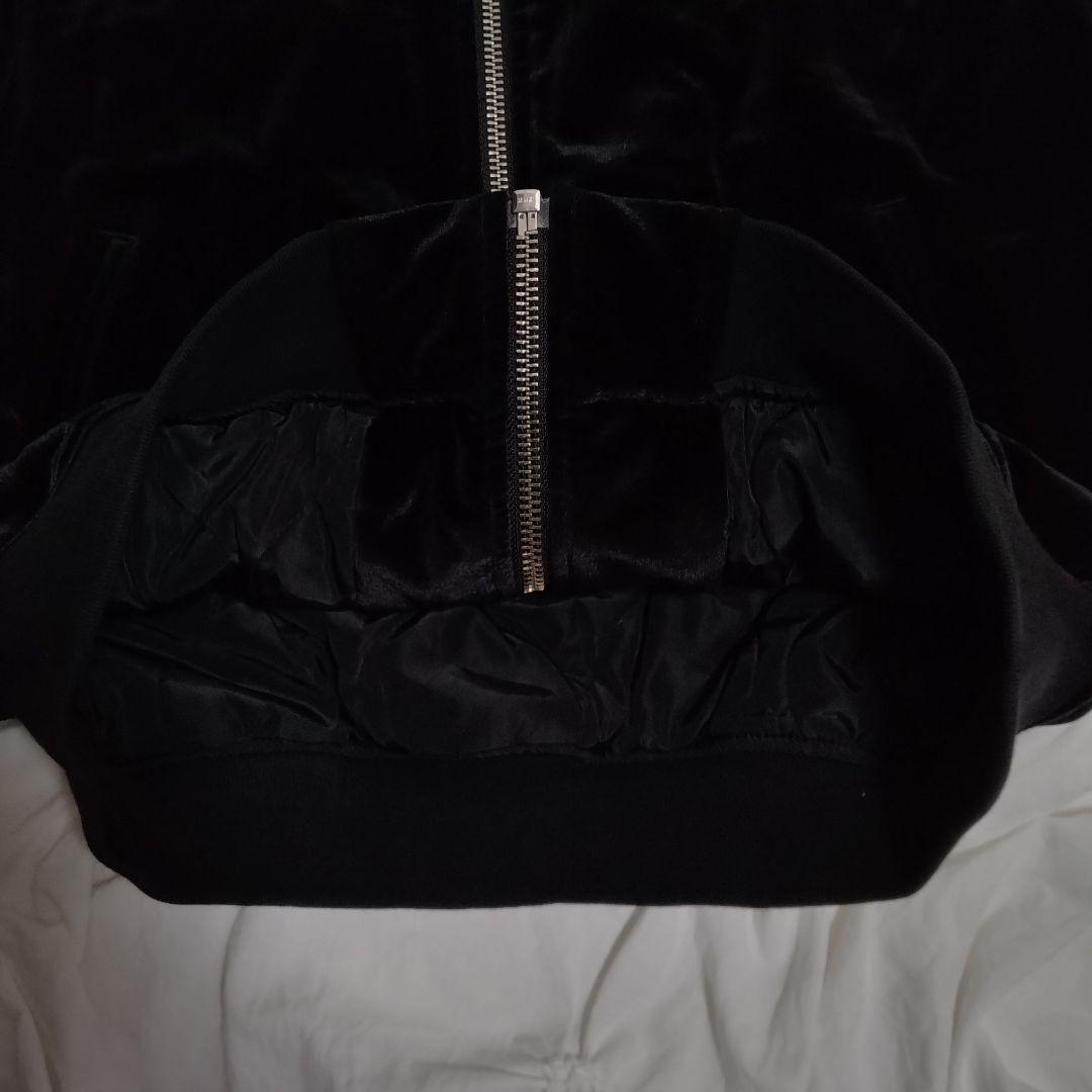 【ベロア MA-1 大きめ】エルビラ フライトジャケット ボンバー キルティング