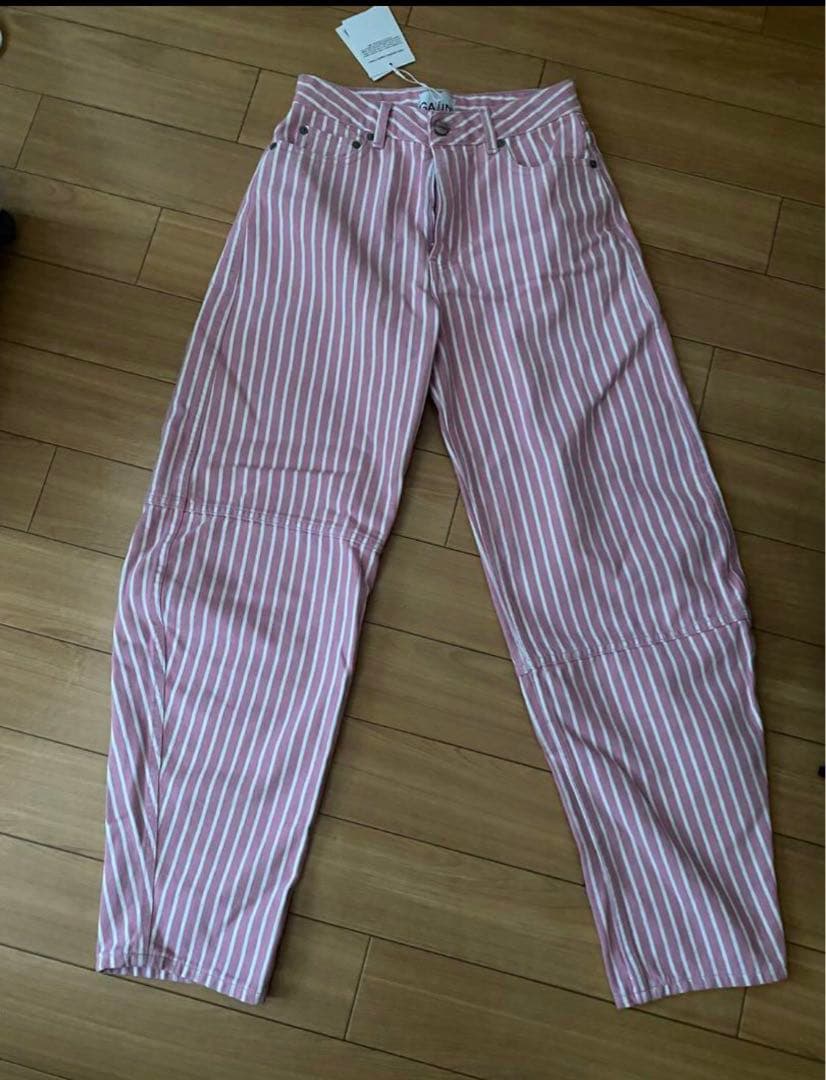 ★価格相談可能★未使用新品タグ付きガニーストライプデニム