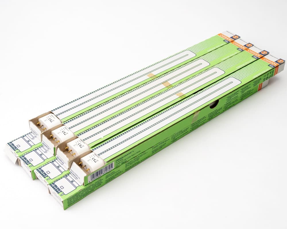 OSRAM コンパクト形蛍光ランプ DULUX L 55W 電球色 8本セット