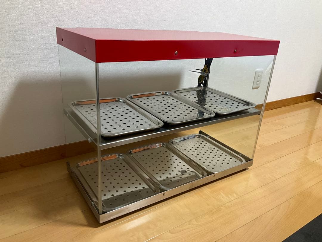 【送料無料】ホットショーケース 2段PRO-62HG 業務用 保温ショーケース