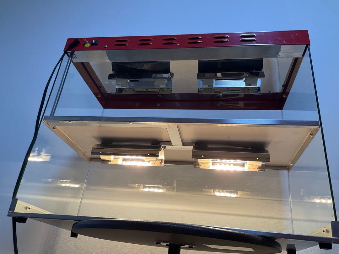 【送料無料】ホットショーケース 2段PRO-62HG 業務用 保温ショーケース