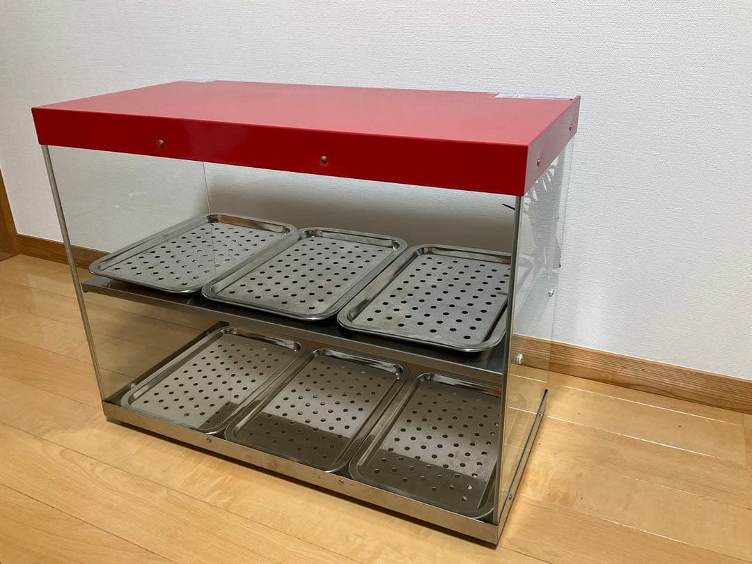 【送料無料】ホットショーケース 2段PRO-62HG 業務用 保温ショーケース