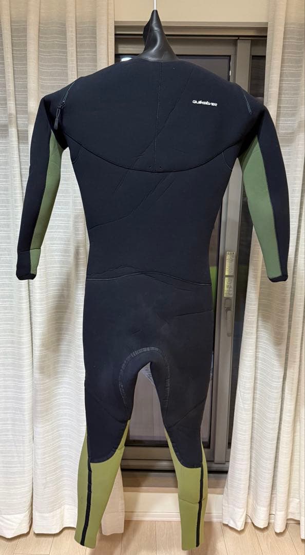 クイックシルバー メンズウェットスーツHybrid U-ZIP