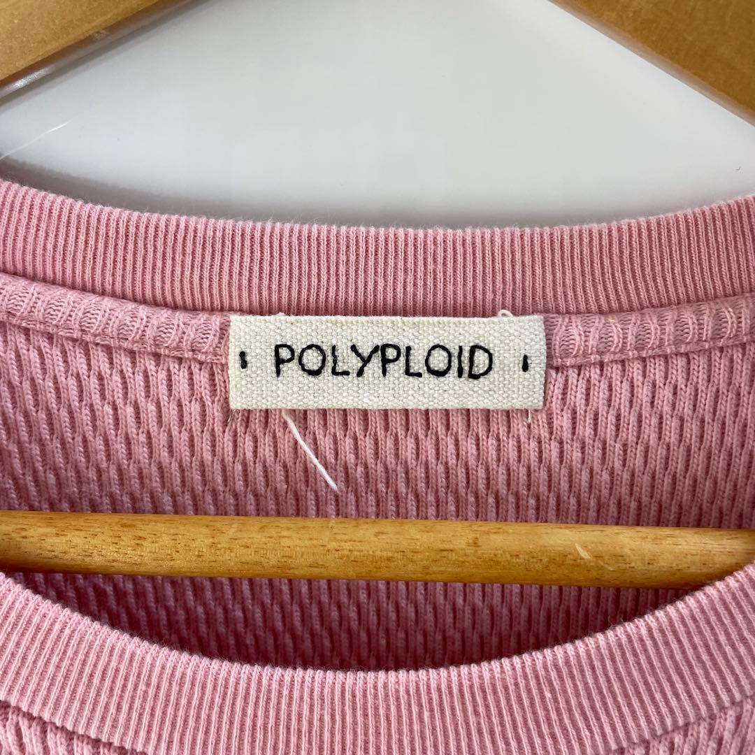 トップス POLYPLOID 24SS Oversize Longsleeve #C