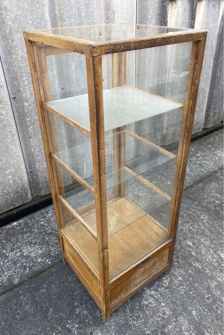 稀少/古道具/パンケース/ガラスケース/ショーケース/ディスプレイ/店舗什器/③