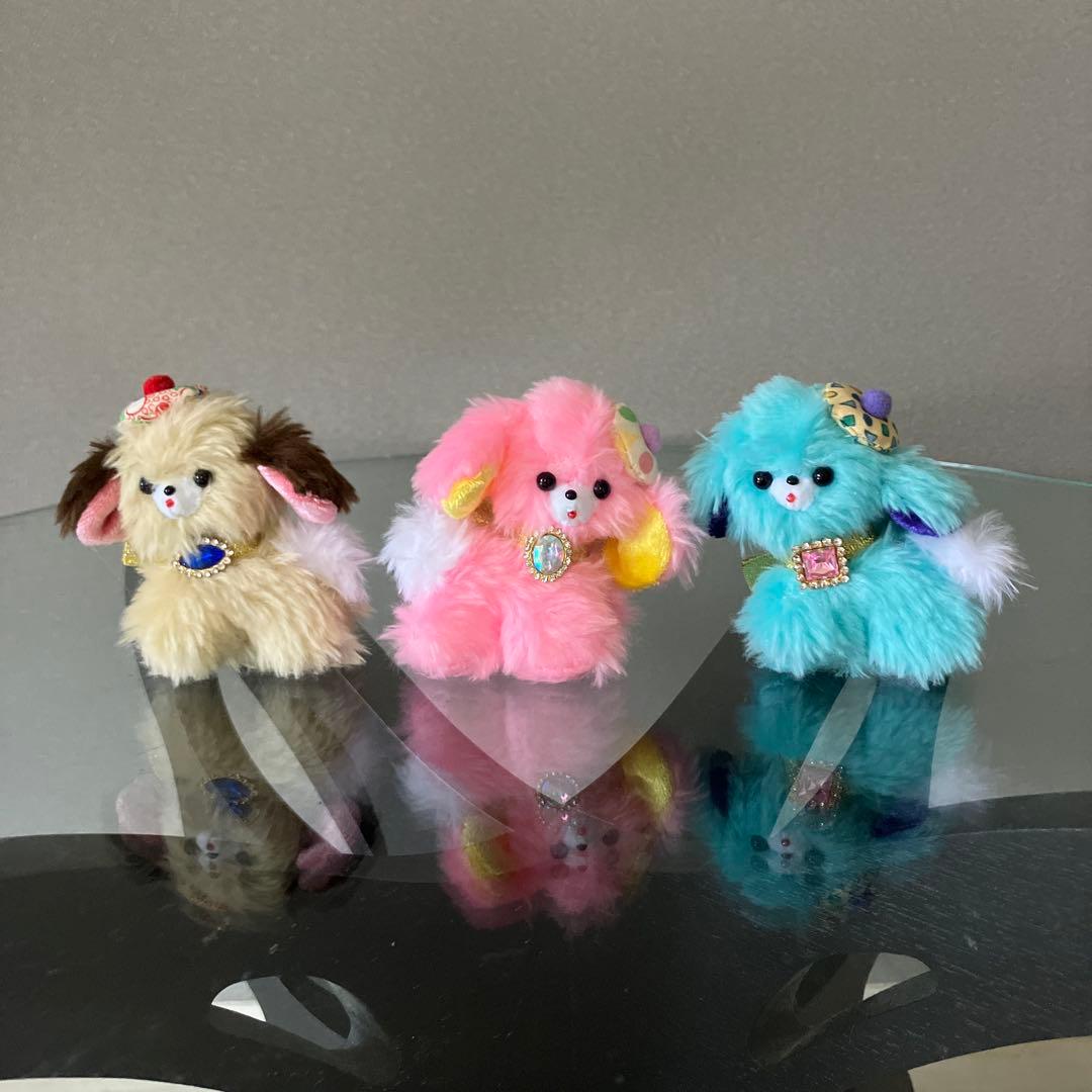 くり　レトロポップ　わんちゃん　ベージュ