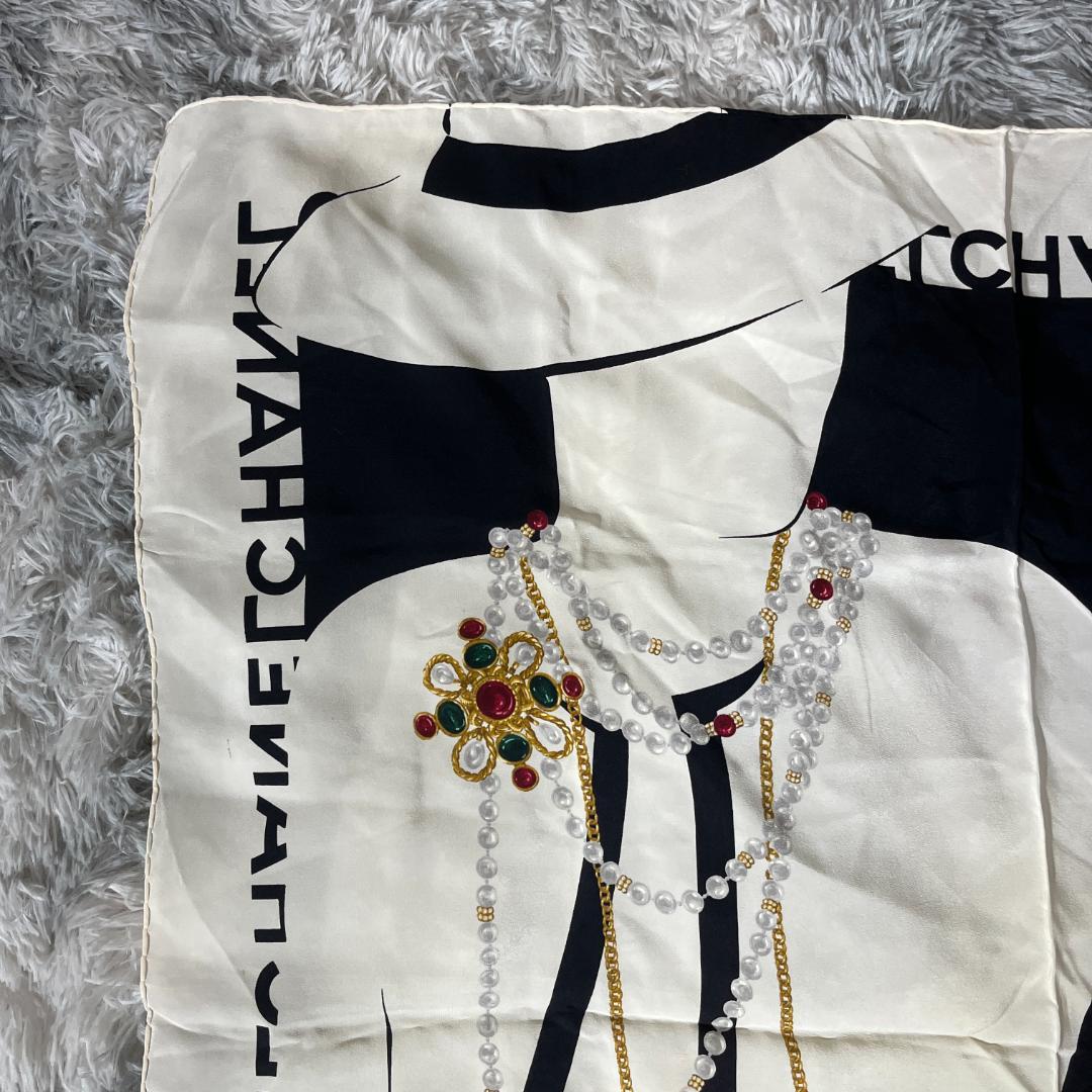 [大人気]　シャネル　ＣＨＡＮＥＬ　スカーフ　シルク　ココマーク　大判