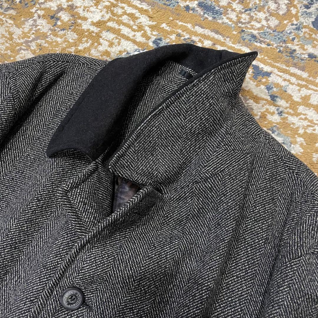 80-90s DAREBRIDGE　Herringbone Tweed Coat