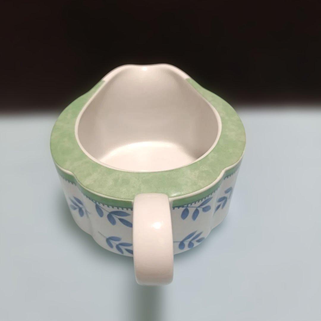 【未使用】 ビレロイ&ボッホ スイッチ３深皿２枚 + オマケのソースポット