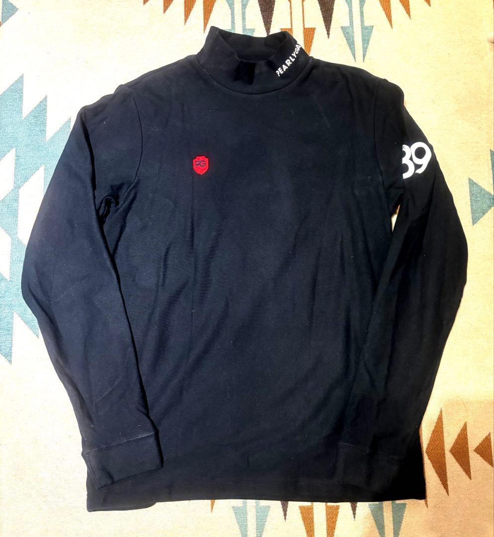 PEARLY GATES メンズLサイズ裏起毛モックネック