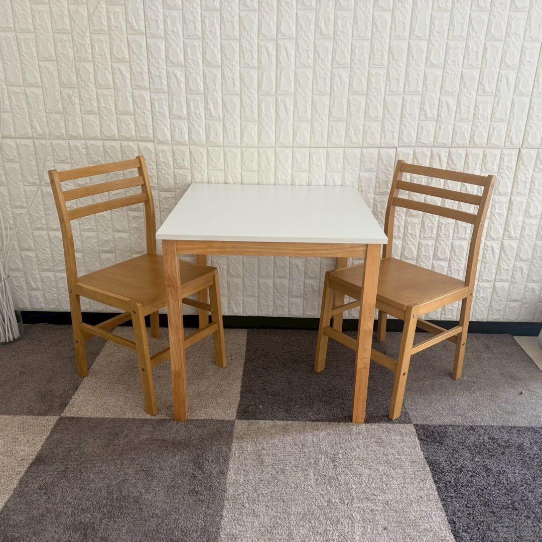 東京23区配送無料✨ニトリ　ダイニングテーブルセット　2人掛け　DTテッサ　美品