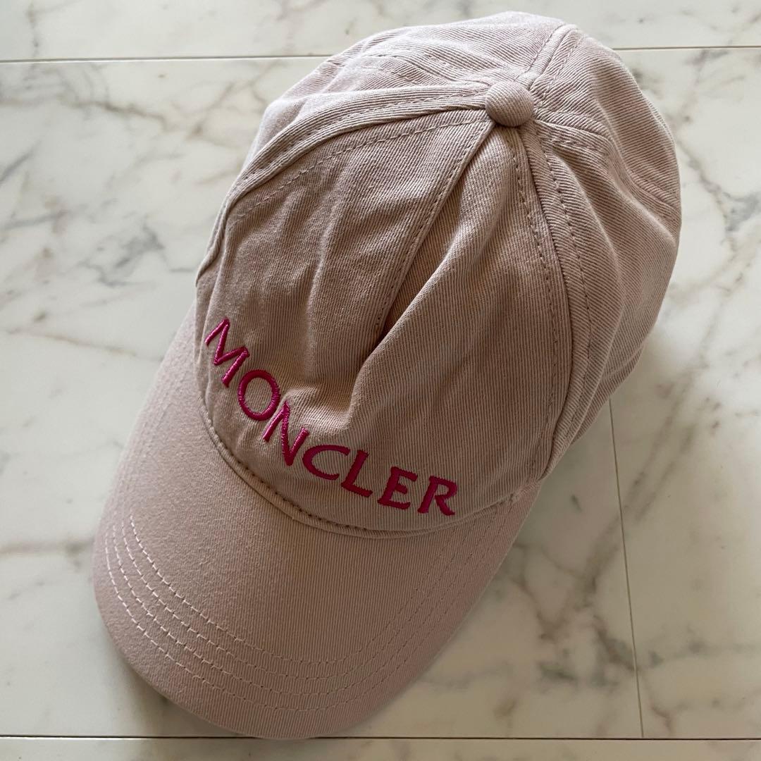 MONCLER モンクレール キャップ ピンク