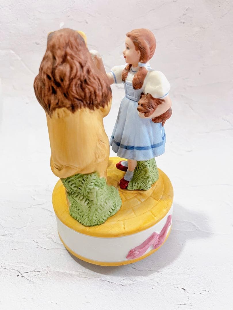 レア★ オズの魔法使い セキグ　チオルゴール　フィギュア　ドロシー　ライオン