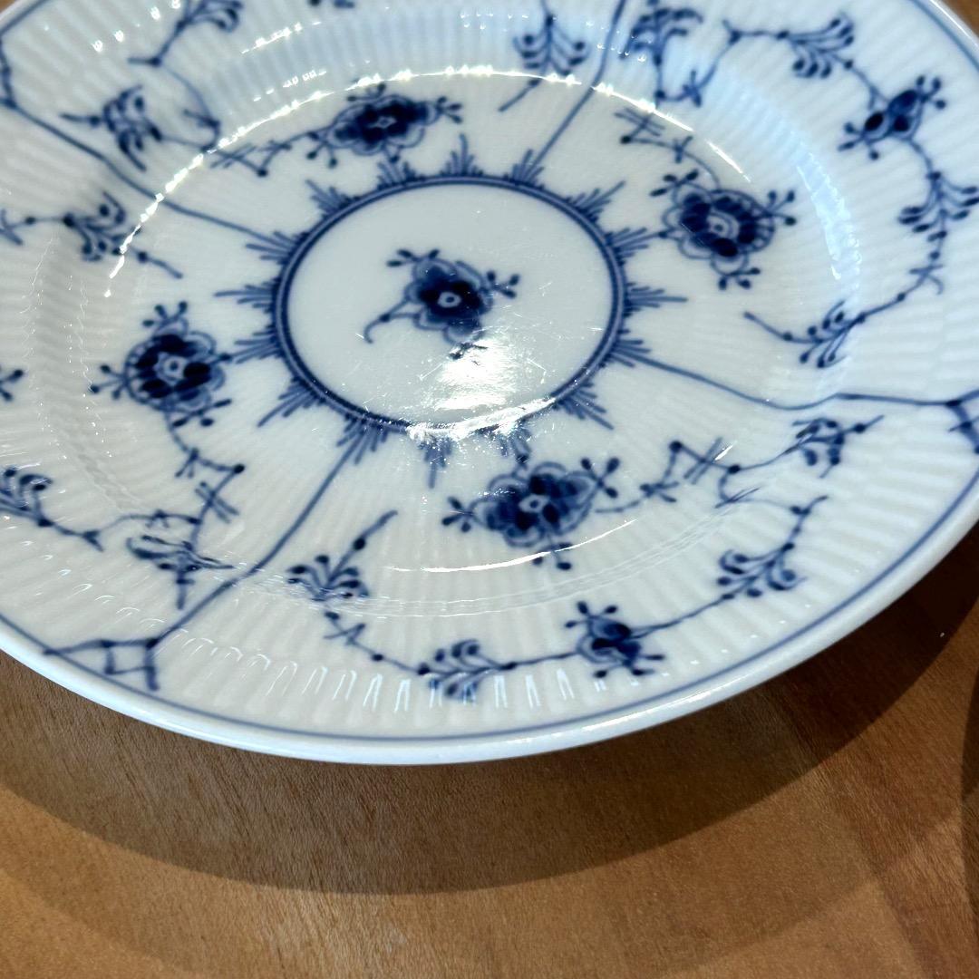 ロイヤルコペンハーゲン★プレイン★17cmケーキ皿★2枚組★美品