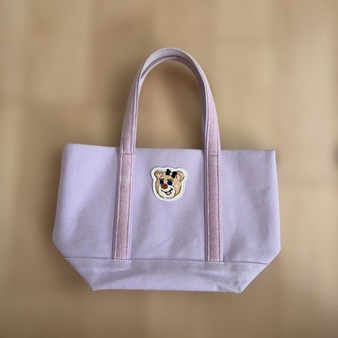 オールドテディガール　ワッペントートバッグ　小　フェイラー