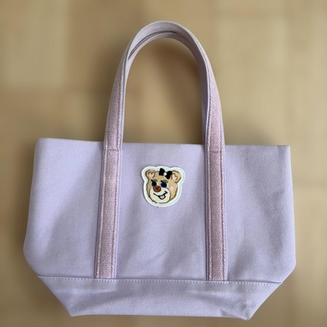 オールドテディガール　ワッペントートバッグ　小　フェイラー