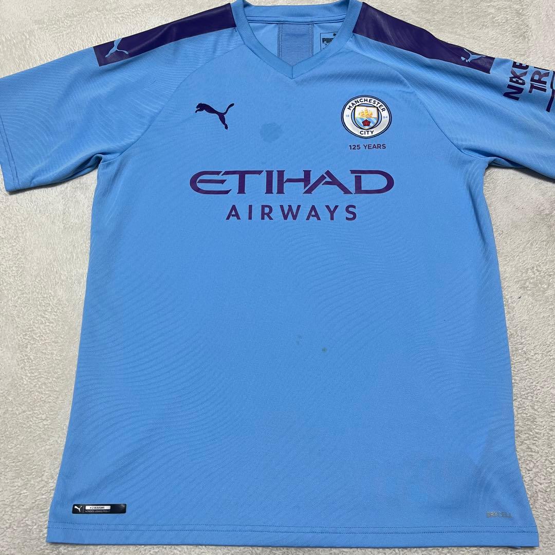 正規品　マンチェスター・シティ 19-20 ダビドシルバ ユニフォーム Ｌ