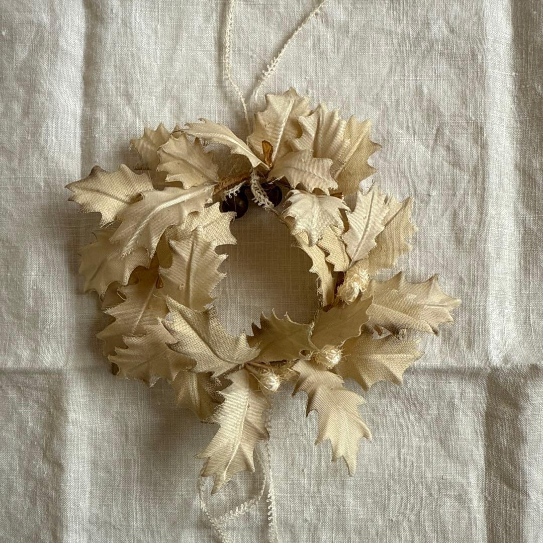 作家　染花布花　クリスマスミニリース　柊